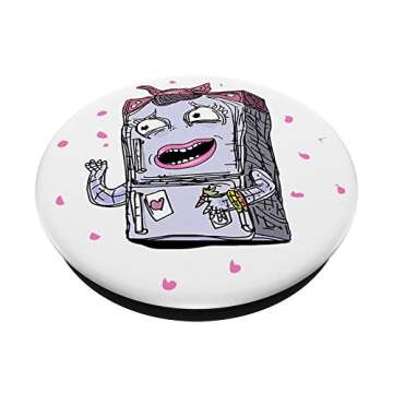 Rick and Morty - Mrs. Refrigerator PopSockets PopGrip: Swappable Grip for Phones & Tablets