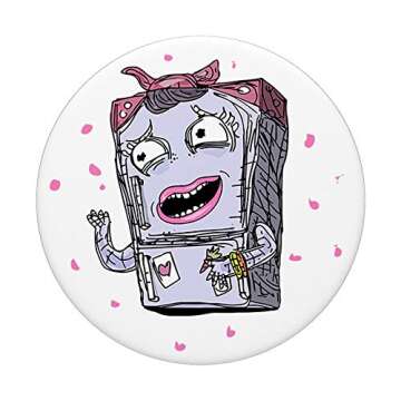 Rick and Morty - Mrs. Refrigerator PopSockets PopGrip: Swappable Grip for Phones & Tablets