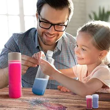 Durable HB Empty Sensory Bottles for Creative Fun