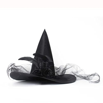 JUSTOTRY Witch Hat for Costume Party & Halloween