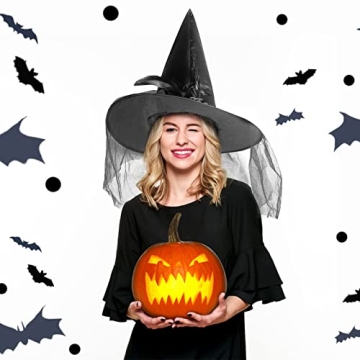 JUSTOTRY Witch Hat for Costume Party & Halloween