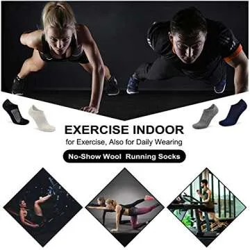 Women's Merino Wool No Show Socks for Comfort and Style