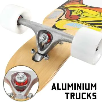 Top MammyGol 42 Inch Maple Longboard Skateboard