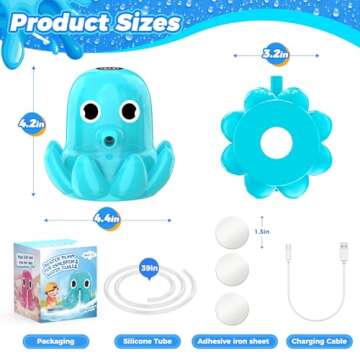 Rechargeable Water Table Pump - Fun Octopus Design