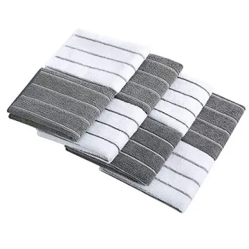HYER KITCHEN Microfiber Dish Towels Super Absorbent Pack of 8