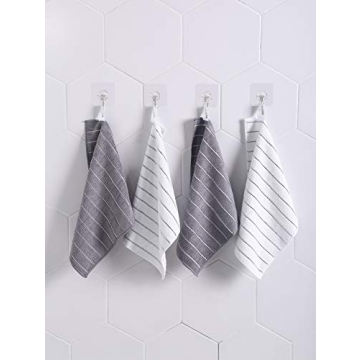 HYER KITCHEN Microfiber Dish Towels Super Absorbent Pack of 8