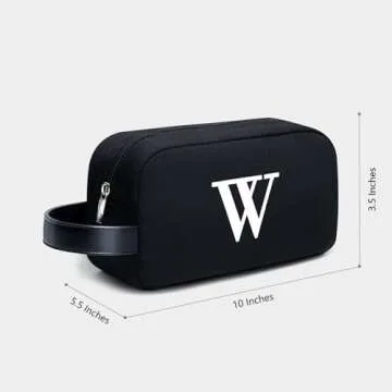 Personalized Initial Canvas Tote Bag - Stylish and Functional