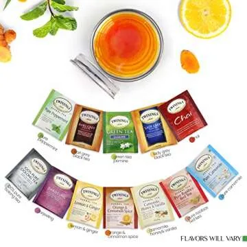 Tea Lovers Gift Basket with Insulated Cup & Teabags Set