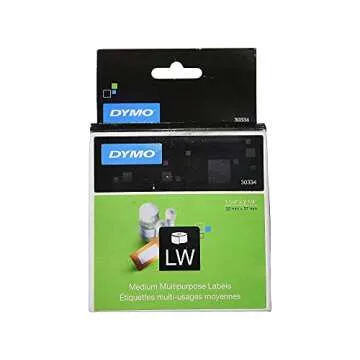 DYMO 30334 LabelWriter Address Labels - Efficient 1000 Labels per Roll, Easy Use