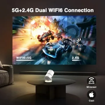 Discover PANSEBA Adjustable Smart Mini Projector for All