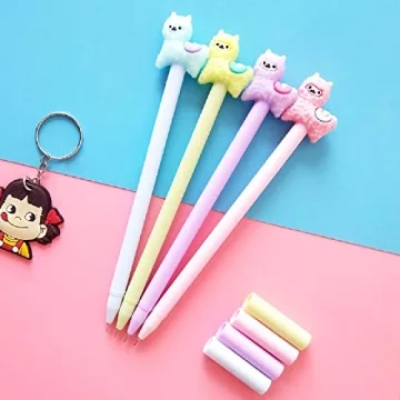 Cute Shuiniba Llama Gel Pens - Adorable 4PCS Set