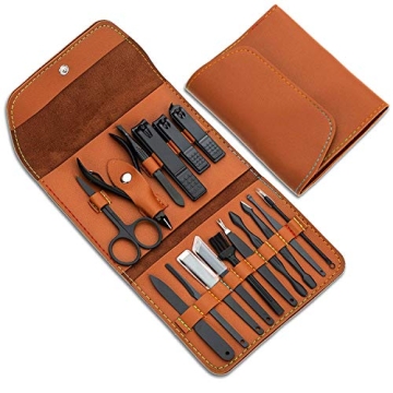 Premium Stainless Steel Manicure Set for Men Women