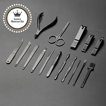 Premium Stainless Steel Manicure Set for Men Women