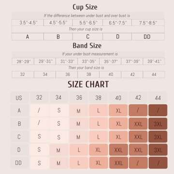 Gailife Scalloped Womens Bras No Underwire Wireless Seamless Bra Push Up Bralette Full Coverage Comf...