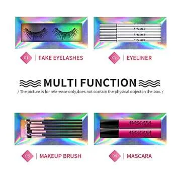 NOVAL Press on Nails Packaging Box Set Empty Pullable Display Packing Box Coffin Nail Tips with Nail Glue Double Sided Tape for Home DIY Handmade Press on Nail Business