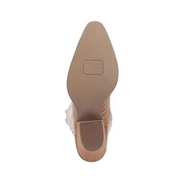 Dingo Boots Women’s High Fashion Boot in Camel - Size 8