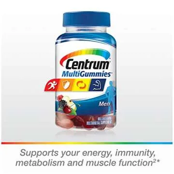 Centrum MultiGummies Gummy Multivitamin For Women 50 Plus, With Vitamin D3, B6 And B12, Multivitamin/Multimineral Supplement - 90 Count