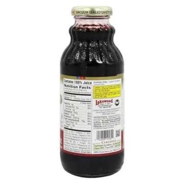 LAKEWOOD Organic Cranberry Juice, 12.5 FZ
