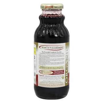 LAKEWOOD Organic Cranberry Juice, 12.5 FZ