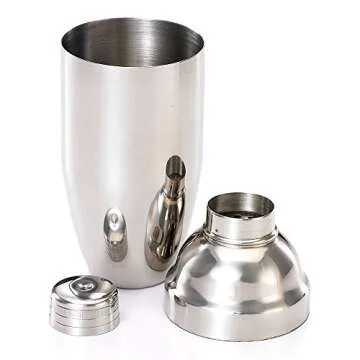 Premium Barfly Cocktail Shaker, 24oz (700 ml) Stainless Steel