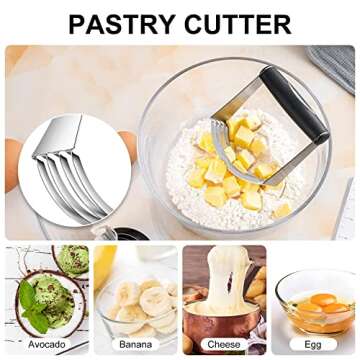 Pastry Cutter Set for Easy & Fun Baking - 5 Pcs