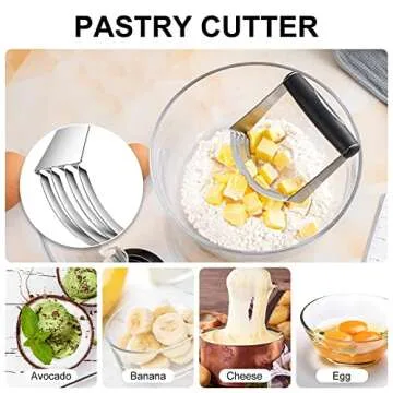 Pastry Cutter Set for Easy & Fun Baking - 5 Pcs