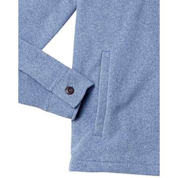 Amazon Essentials Men's Polar Fleece Shirt Jacket – Cozy & Stylish