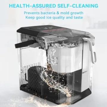 Fast MagicPlux Ice Maker - 9 Cubes in 6 Mins