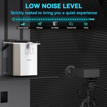 Fast MagicPlux Ice Maker - 9 Cubes in 6 Mins