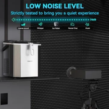 Fast MagicPlux Ice Maker - 9 Cubes in 6 Mins