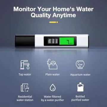 2024 4 in 1 TDS Meter - Accurate Water Quality Tester
