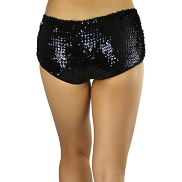 ToBeInStyle Sequined Booty Dance Shorts for Women