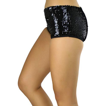 ToBeInStyle Sequined Booty Dance Shorts for Women