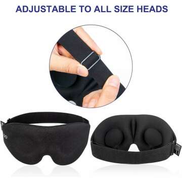 MZOO Sleep Eye Mask for Ultimate Comfort