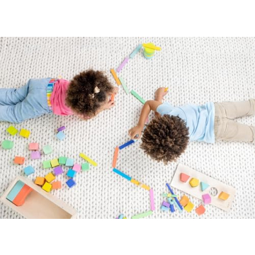 Lovevery Block Set | 70 Pieces, Solid Wood, 20+ Activities