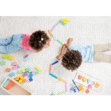 Lovevery Block Set | 70 Pieces, Solid Wood, 20+ Activities