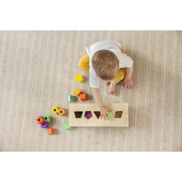 Lovevery Block Set | 70 Pieces, Solid Wood, 20+ Activities