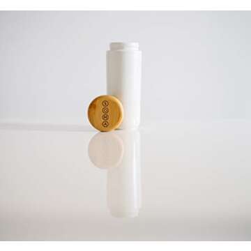 Full Circle Home Soma Insulated Ceramic Mug - Eco-Friendly Bamboo Lid, 12oz