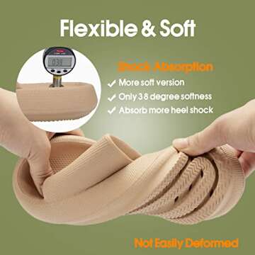 EQUICK Cloud Slides Pillow Slippers for Women and Men | Shower Slippers Bathroom Sandals | Ultra Soft | Cushioned Thick Sole | Indoor & Outdoor U221YZTX344.DN-Milk tea-39-40