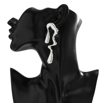 Gangel Large Irregular Waterdrop Statement Earrings for Women
