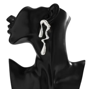 Gangel Large Irregular Waterdrop Statement Earrings for Women