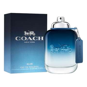 Coach Blue Eau de Toilette - Captivating Aquatic Fragrance