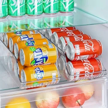 Puricon 2 Pack Can Drink Dispenser for Refrigerator