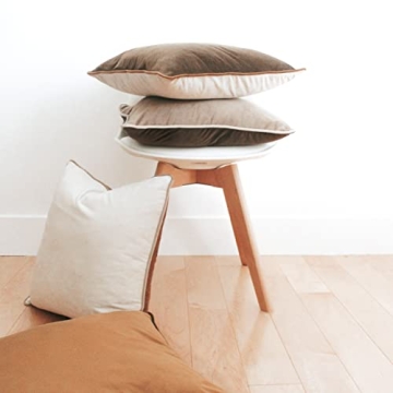 Luxurious Velvet Pillow Covers Set of 4 for Home Decor