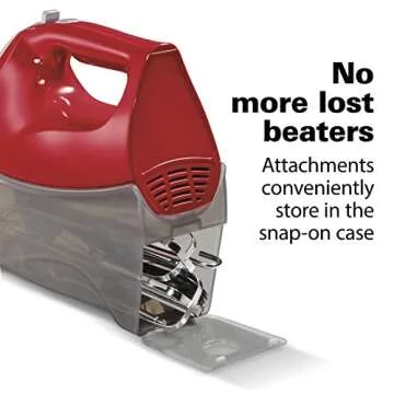 Hamilton Beach 6-Speed Electric Hand Mixer with Attachments
