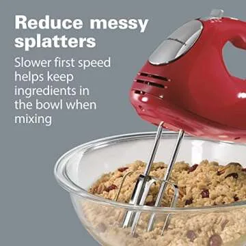 Hamilton Beach 6-Speed Electric Hand Mixer with Attachments