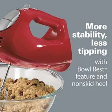 Hamilton Beach 6-Speed Electric Hand Mixer with Attachments