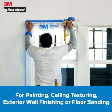 3M M3000 Tape Dispenser - Efficient Painting Preparation