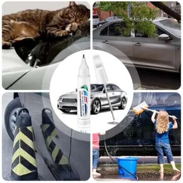 Touch Up Paint for Cars,Car Paint Scratch Repair Pen Car Paint Touch Up Pen Car Scratch Remover Quick and Easy Fix Auto Paint Chip Repair Auto Touch Up Paint for Scratch Repair Various Cars (Black)