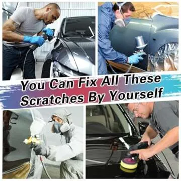 Touch Up Paint for Cars,Car Paint Scratch Repair Pen Car Paint Touch Up Pen Car Scratch Remover Quick and Easy Fix Auto Paint Chip Repair Auto Touch Up Paint for Scratch Repair Various Cars (Black)